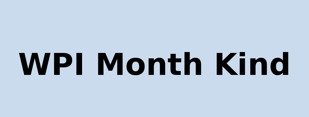 WPI_Month_Kind